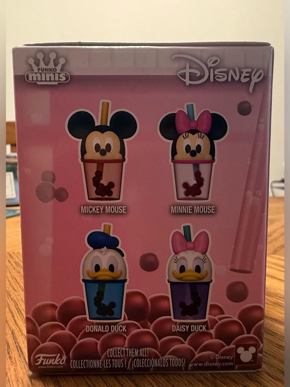 Funko Minis Disney Mickey & Minnie Mouse Vinyl Figures Ice Cream Set of 2 NIB - Picture 6 of 6